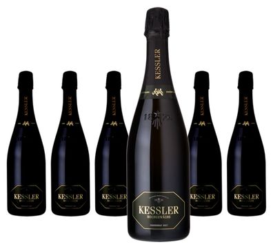 6 x Kessler Sekt Hochgewächs Chardonnay Brut