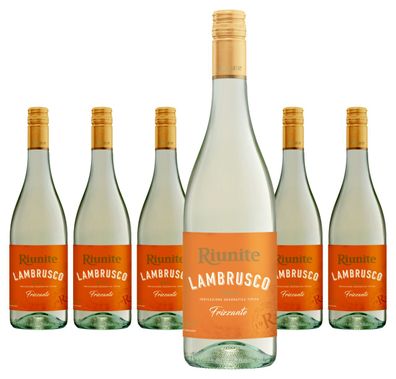 6 x Riunite Lambrusco Emilia IGT Bianco