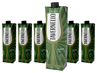 6 x Tavernello Vino D'Italia Bianco