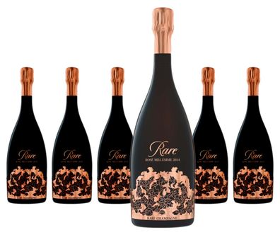 6 x Piper-Heidsieck Champagner Rare Millésime Brut Rosé – 2014