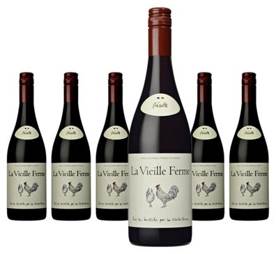 6 x La Vieille Ferme Vin De France Rouge – 2024