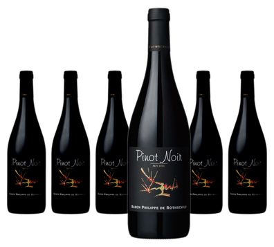 6 x Baron Philippe De Rothschild Les Cépages Pinot Noir – 2024