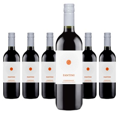 6 x Fantini Chardonnay 1 LIter – 2024