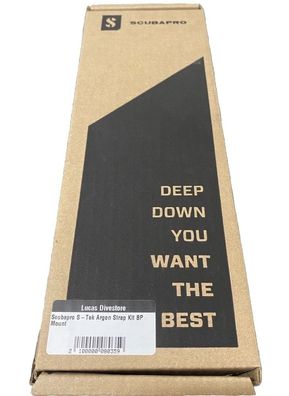 Scubapro S-Tek Argon Strap Kit BP Befestigung