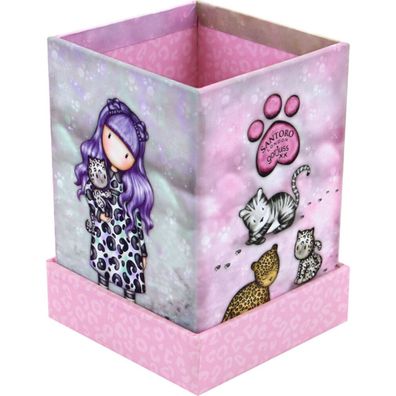Bleistifthalter Gorjuss Ruby wild Bunt Pappe (8,2 x 11,2 x 8,2 cm)