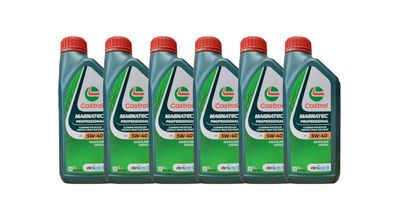 Castrol Magnatec Professional OE 5W-40 C3 MB-229.31 Dexos2 6x1 Liter