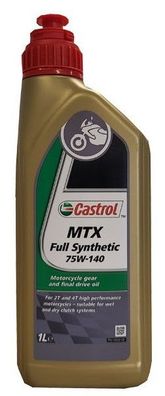 Castrol MTX 75W-140 Full Synthetic Gear Oil Motorrad Getriebeöl 1 Liter