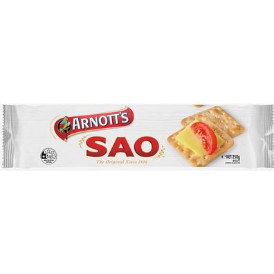 Arnott's SAO Crackers 250 g