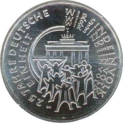 Deutschland 25 Euro 2015 - 25 Jahre Deutsche Einheit - G*