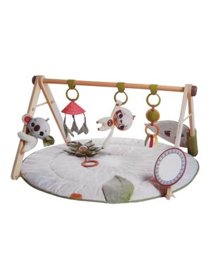 Tiny Love Luxe entwicklungsfördernde Spielmatte Gymini Baby Holzspielmatte 0+ Monate