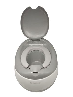 Ein 3 in 1 Töpfchentrainingstöpfchen für Babys von Jané, toilettengängig von 18 Monat