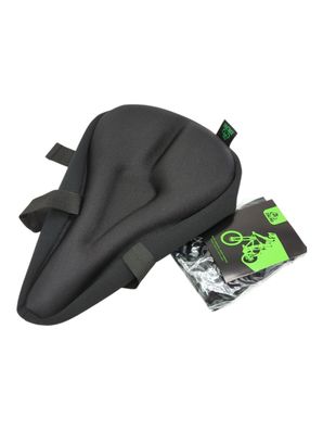 Zacro Professional gepolstert Fahrradsattel Abdeckung und wasserdichte Abdeckung Schw
