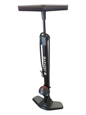 Fahrradpumpe Luftpumpe Fahrrad alle Ventile Fahrrad Luftpumpe mit Manometer Fahrradlu