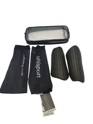 Uhlsport Carbonflex Evo Schienbeinschoner Schwarz Größe M