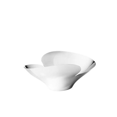 Georg Jensen Schale BLOOM Edelstahl Hochglanz Blütenform, mittelgroß | 10020757