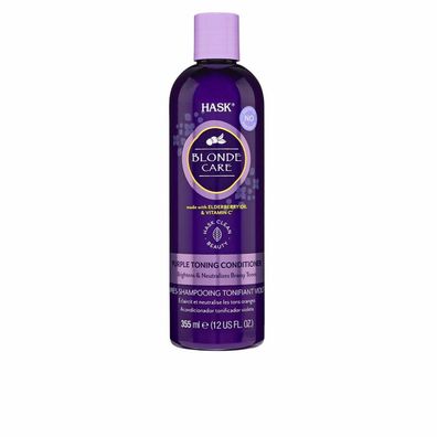 Hask Blonde Care Purple Toning Conditioner 355ml