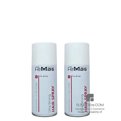 Femmas/Ultra Strong Hair Spray "Reisegröße" 2x150ml/Haarstyling Haarpflege
