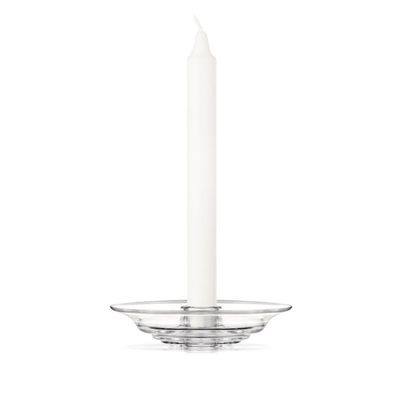Holmegaard Kerzenhalter FLOW Glas Runder Kerzenständer Tafelkerzenhalter | 4353978