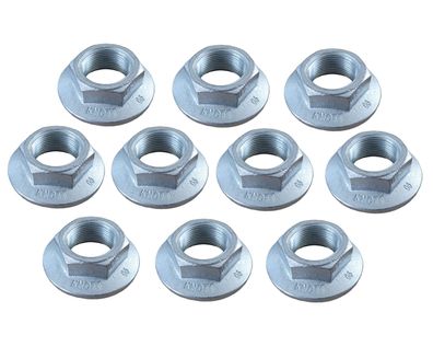 10 x Knott Flanschmutter 407963 001 M24 x 1,5 - SW32 - ersetzt Knott Nr. 44738