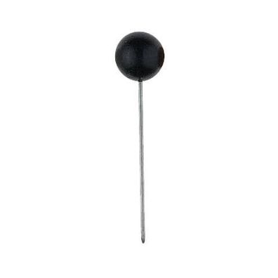 Landkartennadeln, Schwarz, (L/Ø) 16/5 mm, Dose à 100 Stück