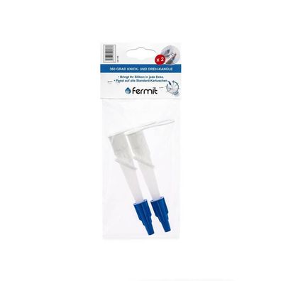 Pool Fermit 360 Grad Knick- und Dreh-Kanüle | 2er Packung