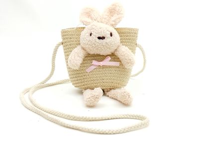 Kinder Umhängetasche Häschen beige