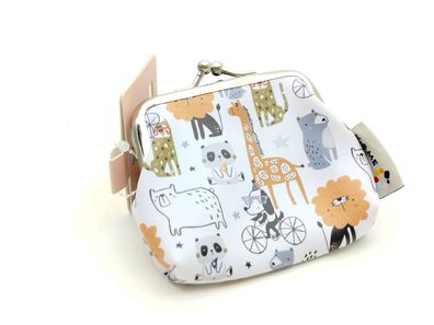 Kindergeldbörse mit Zoo Tieren – Clipbörse