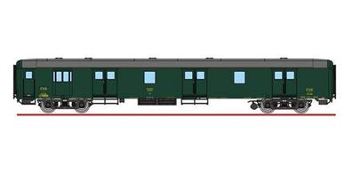 Igra 97210012 Gepäckwagen Da Prag III. Epoche Spur H0