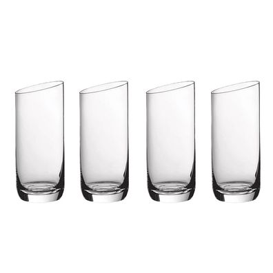 Villeroy & Boch NewMoon Longdrinkbecher, Set 4tlg. Kristallglas klar 1136538260