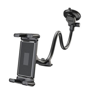 Dashboard/Windshield Tablet Holder with Suction Cup & Clamp 5"-15"