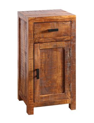 Badunterschrank 42x83cm 'Austin' Akazie massiv lackiert