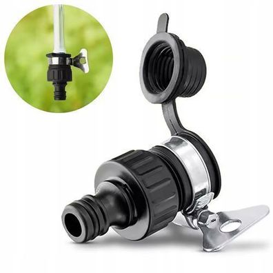 Rosfix Hahnadapter ohne Gewinde – Ersatz für Karcher 2.645-256.0 | 15–20 mm