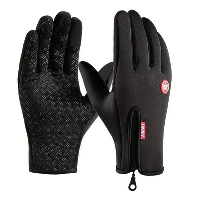 Women´s Touchscreen Warm Cycling & Motorcycle Gloves, Windproof