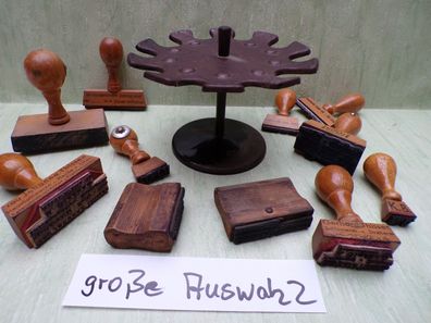 Stempelkarussell Postscheckkonto K.B. DM M.W. Steuer lfd Nr Haushaltwaren 60er Jahre