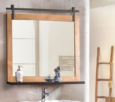 Badspiegel 70x78cm 'Lena' Mango & Eisen