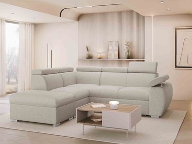 Ecksofa Boston 2RR1P mit zwei Bettkästen und Schlaffunktion Eckcouch Polstersofa