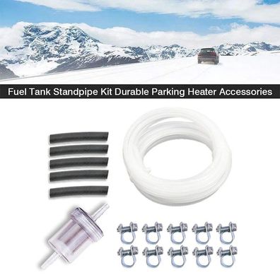 Diesel Heater Fuel Line, Filter, Hose & Clip Kit for Webasto/Eberspacher