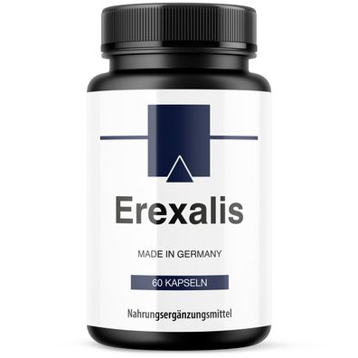 Erexalis Kapseln | Mit Maca, L-Arginin und L-Citrullin | 60 Kapseln