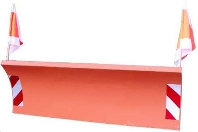 Schneeschild 200x75cm hydraulisch für Multicar, Unimog, Radlader M25, M26, M27