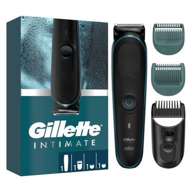 Gillette Intimate Elektrischer Trimmer Braun Elektrischer Rasierer für den Intimberei