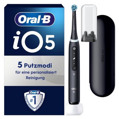 Oral-B iO Series 5 Matt Black Elektrische Zahnbürste
