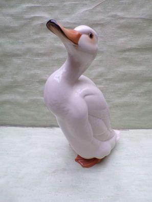 Hutschenreuther Gunther R Granget Ente ca 41cm Tierfigur signiert