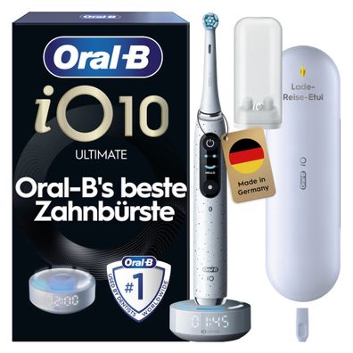 Oral-B iO Series 10 Stardust White Elektrische Zahnbürste