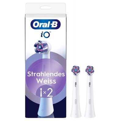 Oral-B iO Radiant White 2er Aufsteckbürsten