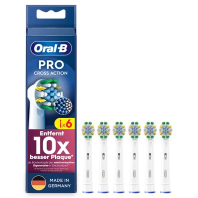 Oral-B Pro Tiefenreinigung 6er Aufsteckbürsten