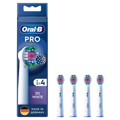 Oral-B Pro 3D White 4er Aufsteckbürsten