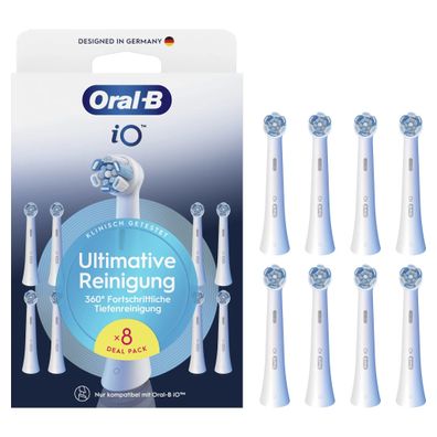Oral-B iO Ultimative Reinigung, 8er Billboard Aufsteckbürsten