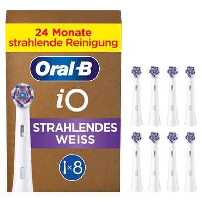 Oral-B iO Radiant White 8er FFU Aufsteckbürsten