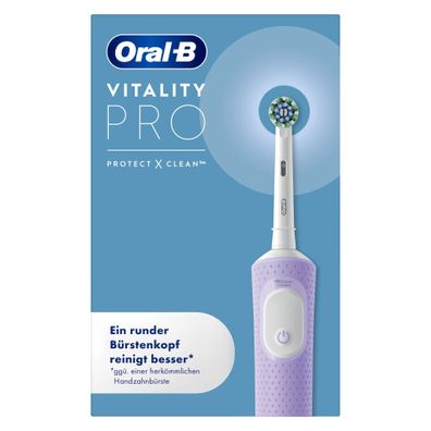 Oral-B Vitality Pro D103 Hangable Box Lilac Violet Elektrische Zahnbürste für Jugendl