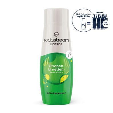 SodaStream Zitrone-Limette Sirup 440ml Zitrone-Limette Sirup 440ml